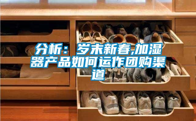 分析:歲末新春,加濕器產品如何運作團購渠道