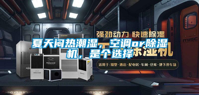 夏天悶熱潮濕，空調(diào)or除濕機，是個選擇