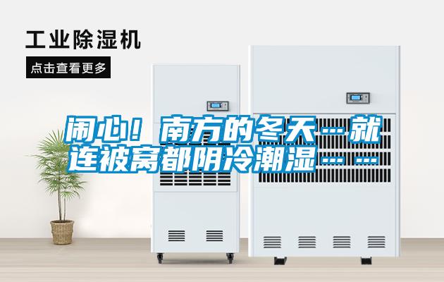 鬧心！南方的冬天…就連被窩都陰冷潮濕……