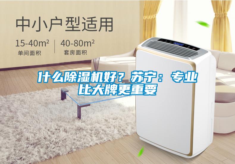 什么除濕機(jī)好?蘇寧:專業(yè)比大牌更重要